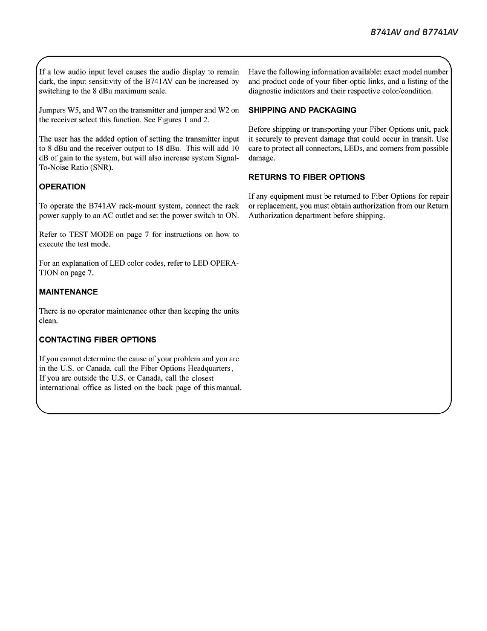 Interlogix B7741AV User Manual | Page 9 / 10