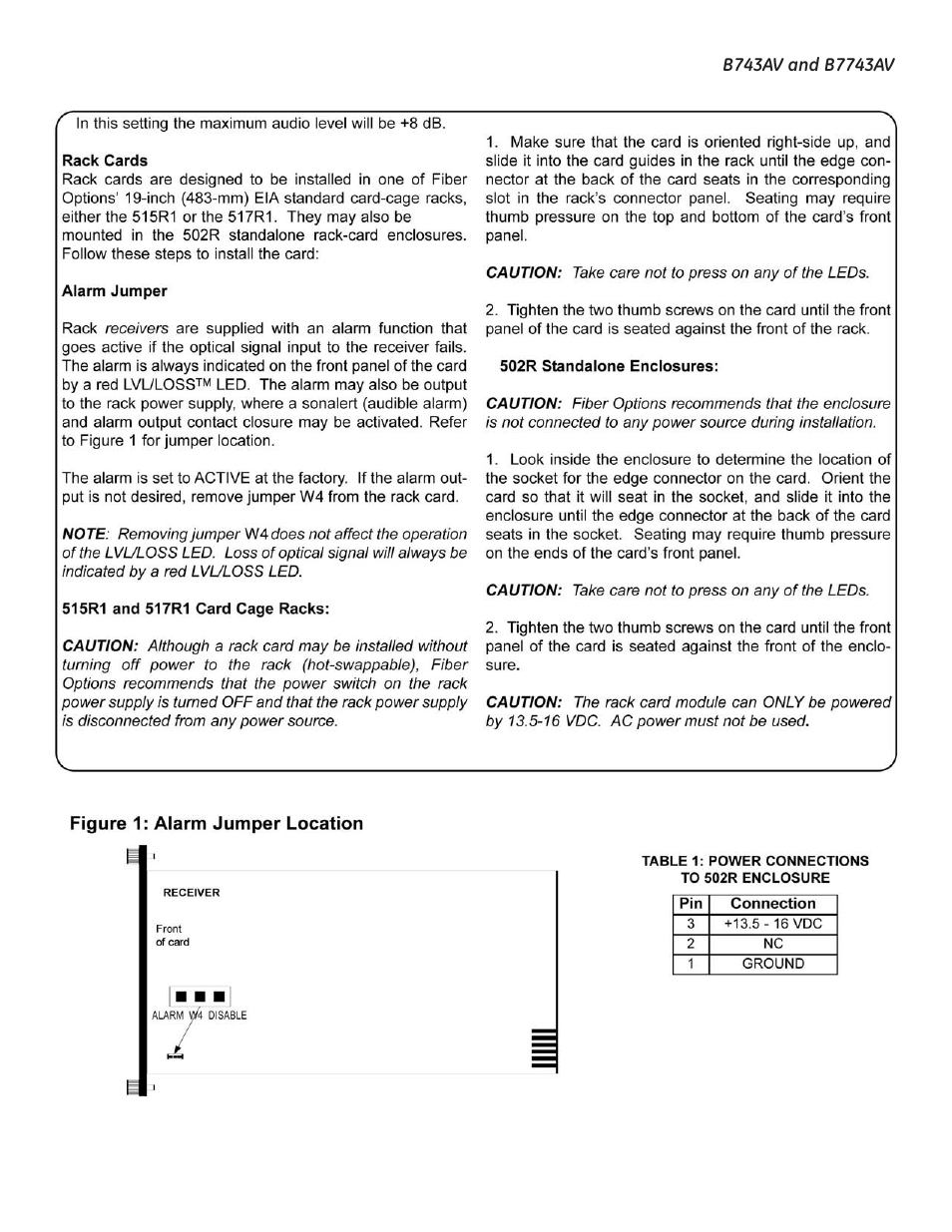 Interlogix B7743AV User Manual | Page 3 / 10