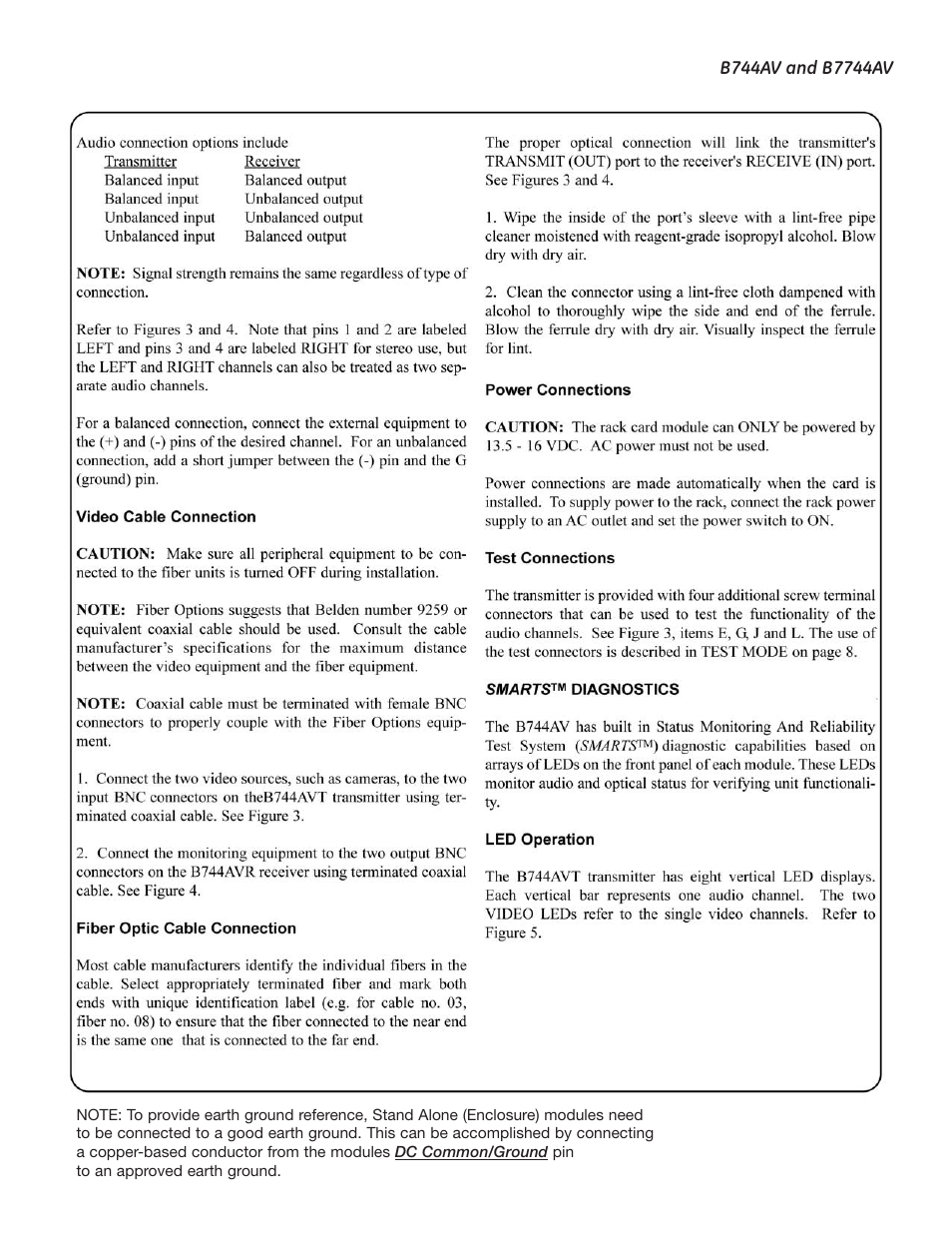 Interlogix B7744AV User Manual | Page 6 / 12