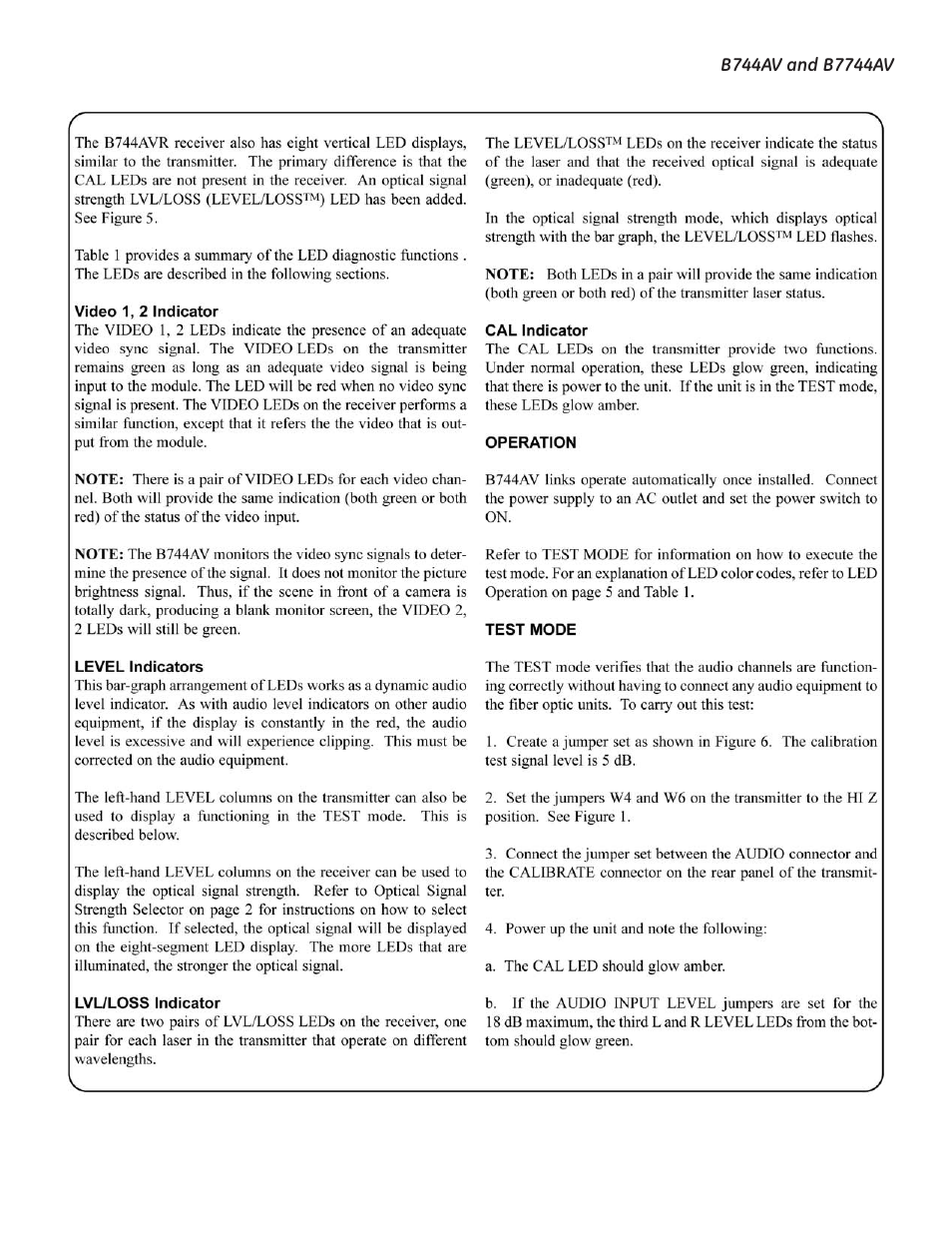 Interlogix B7744AV User Manual | Page 9 / 12