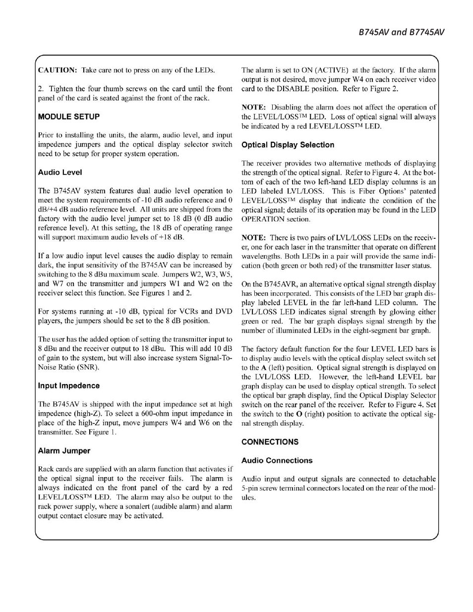 Interlogix B7745AV User Manual | Page 3 / 11