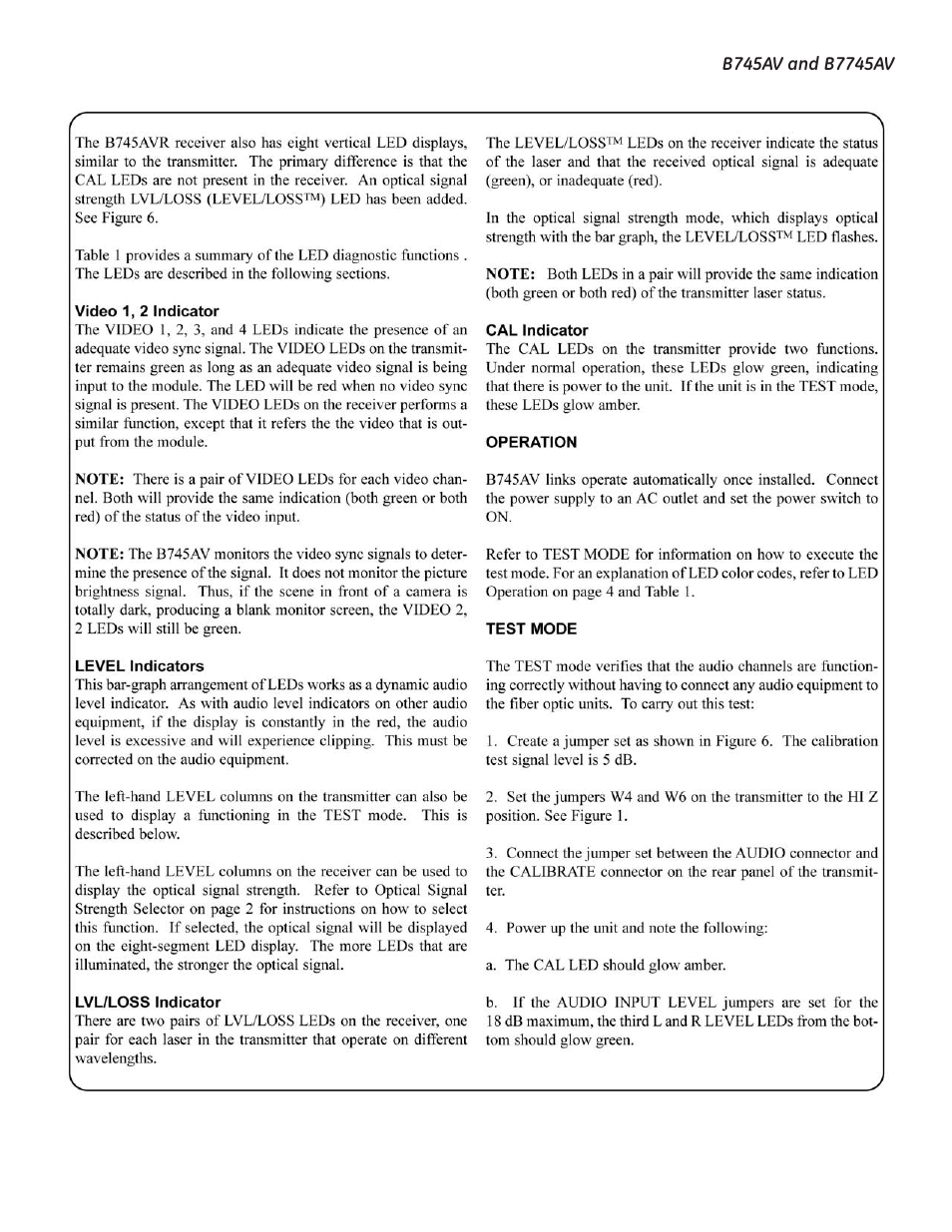 Interlogix B7745AV User Manual | Page 8 / 11