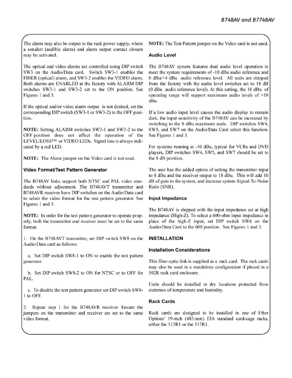 Interlogix B7748AV User Manual | Page 3 / 13