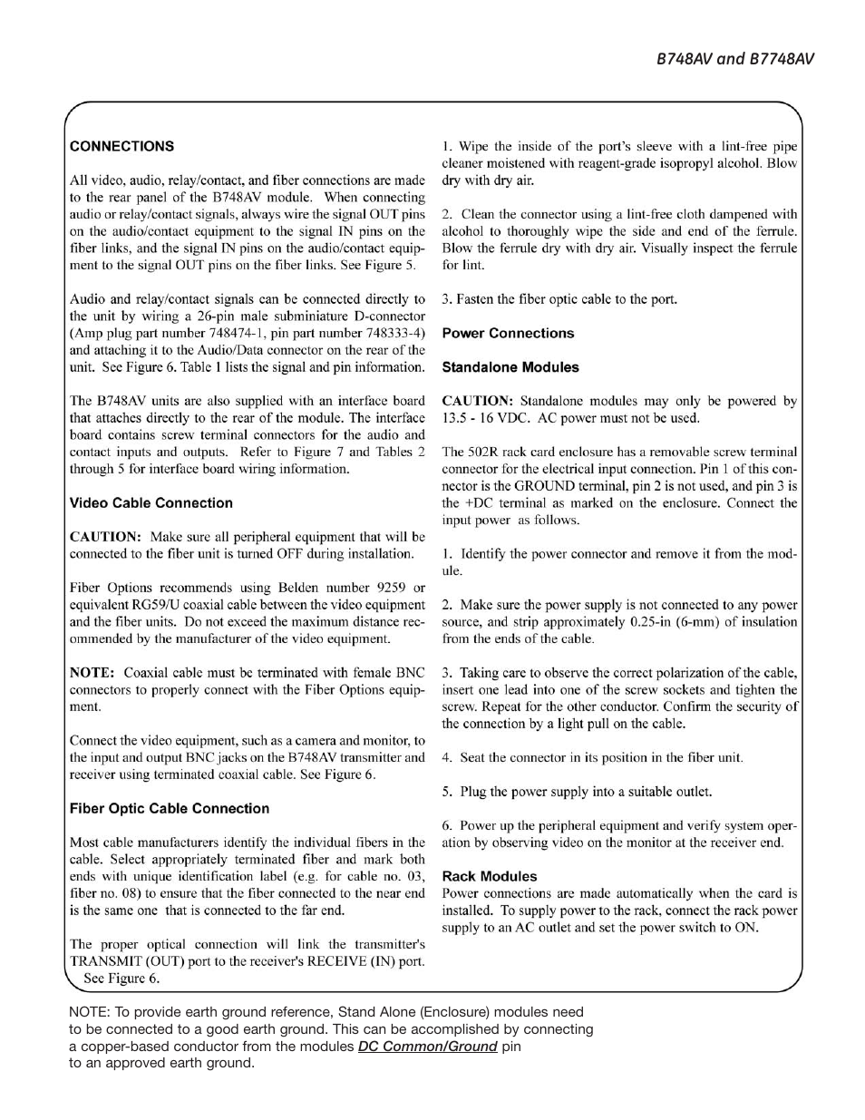 Interlogix B7748AV User Manual | Page 7 / 13