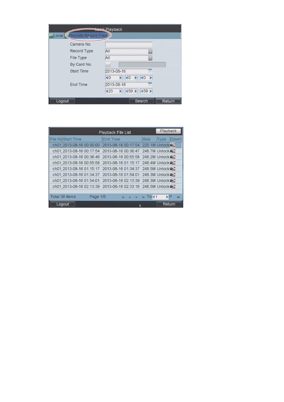 Advanced settings | Interlogix TVK-800 User Manual | Page 44 / 75