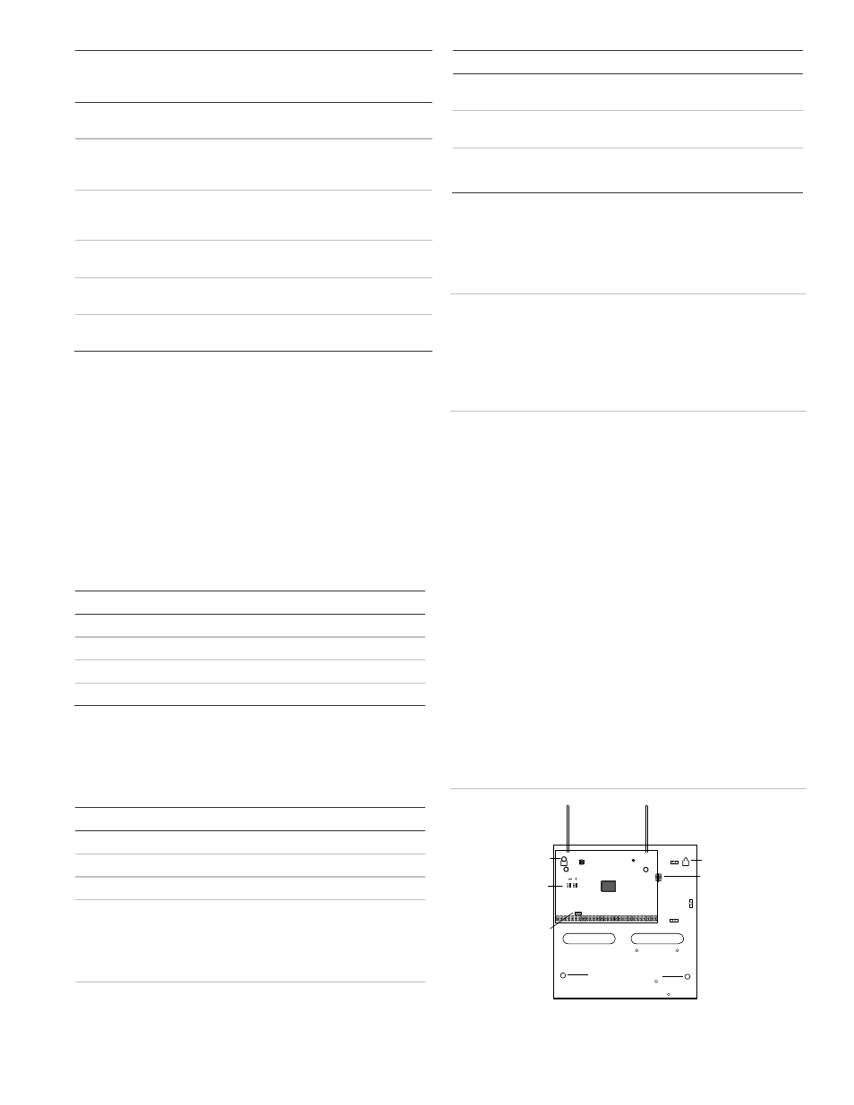 Mounting the panel | Interlogix Concord 4 REV C Installation Manual User Manual | Page 3 / 11