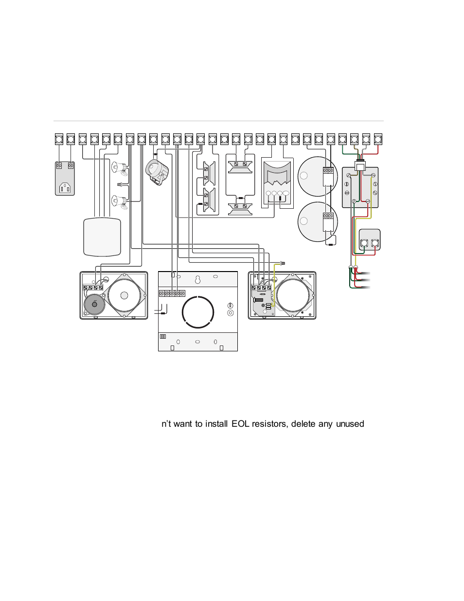 Panel terminals, Zones, Figure 5: panel terminals | Interlogix Concord 4 REV J Installation Manual User Manual | Page 20 / 153