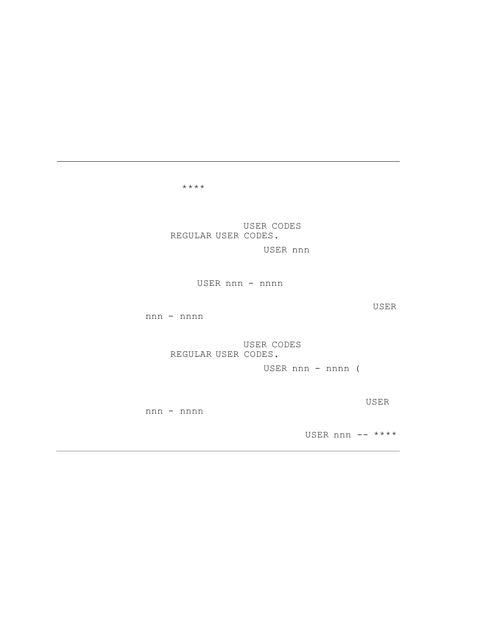 User codes menu | Interlogix Concord 4 REV J Installation Manual User Manual | Page 90 / 153
