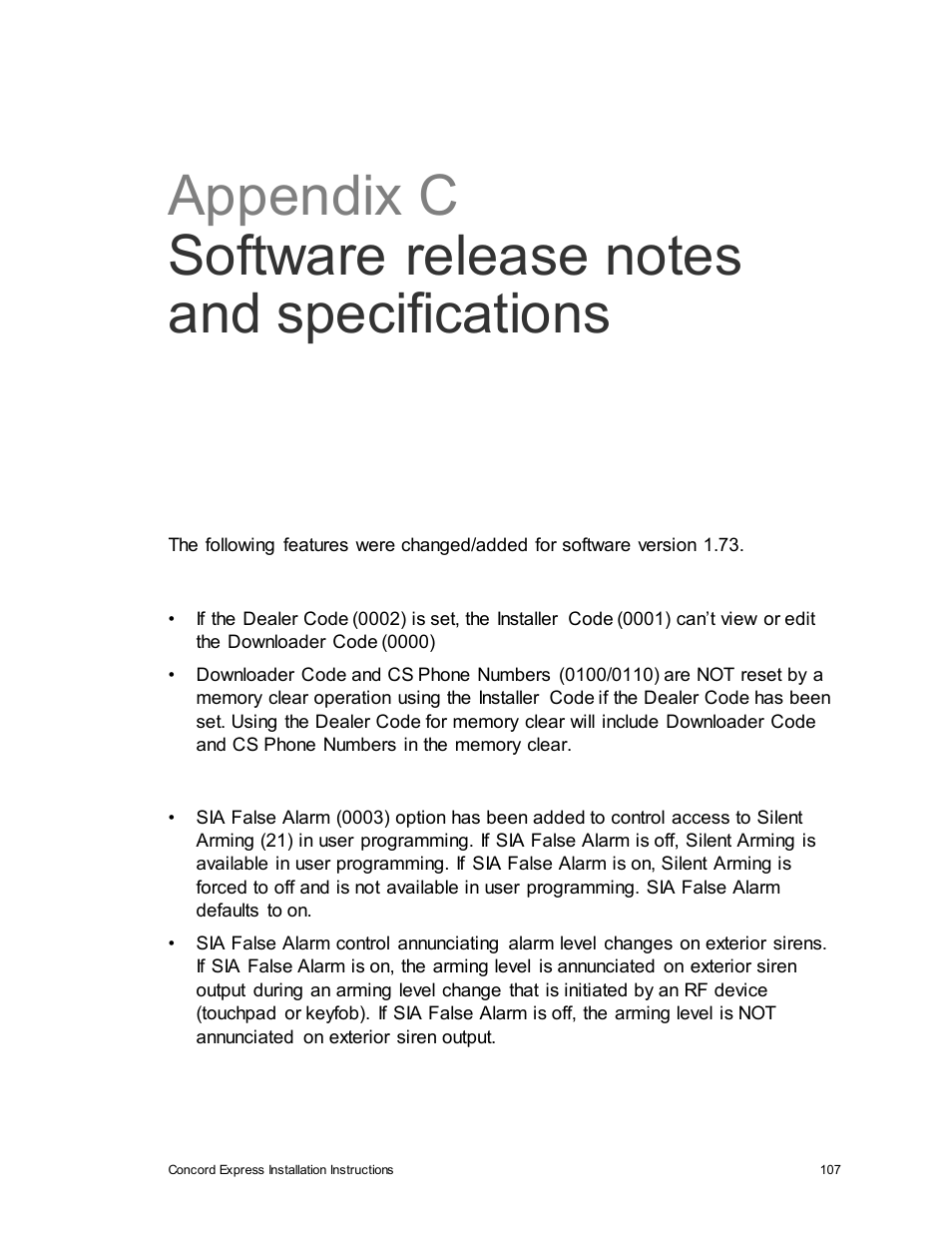 Interlogix Concord Express Installation Manual User Manual | Page 113 / 117
