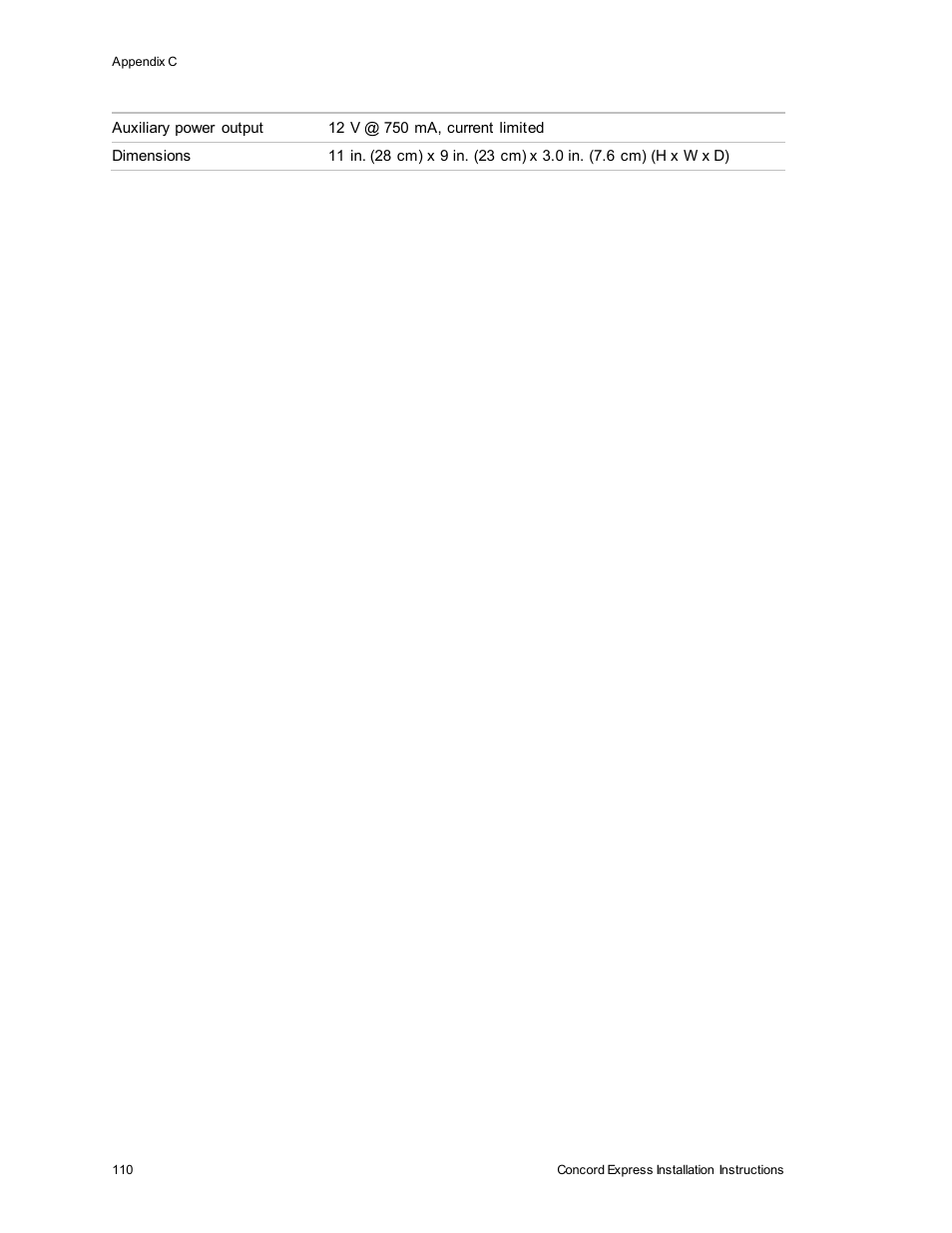 Interlogix Concord Express Installation Manual User Manual | Page 116 / 117