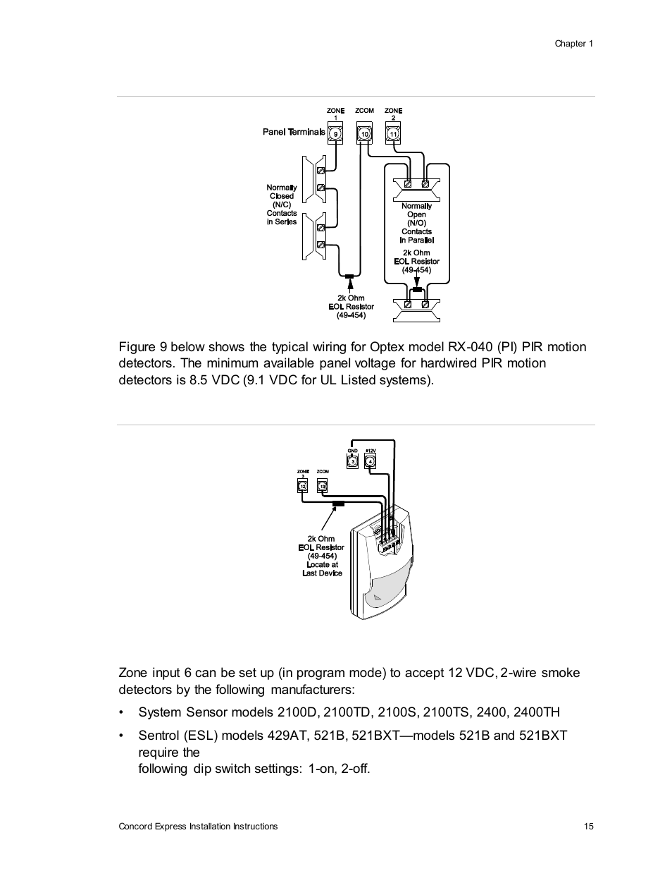 Interlogix Concord Express Installation Manual User Manual | Page 21 / 117