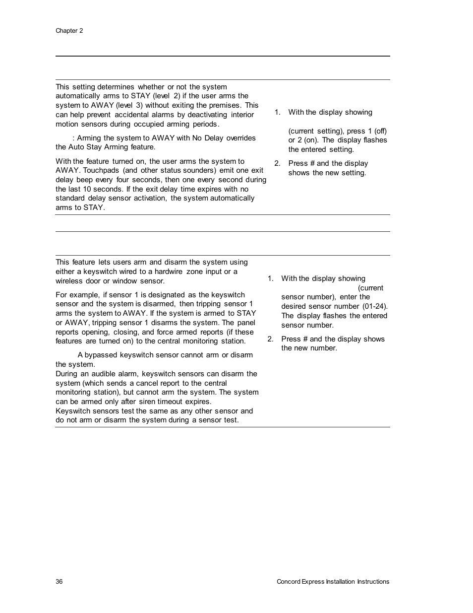 Interlogix Concord Express Installation Manual User Manual | Page 42 / 117