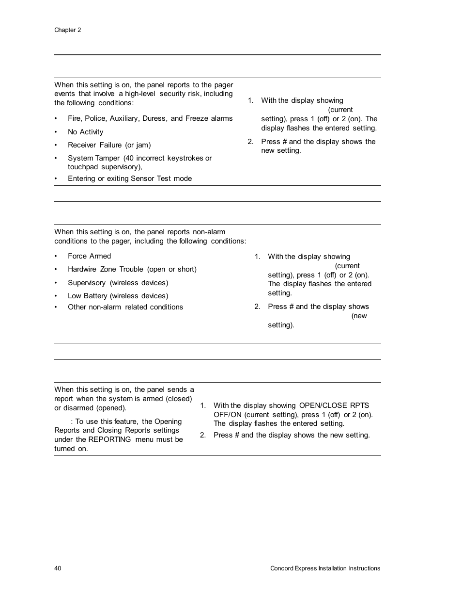 Interlogix Concord Express Installation Manual User Manual | Page 46 / 117