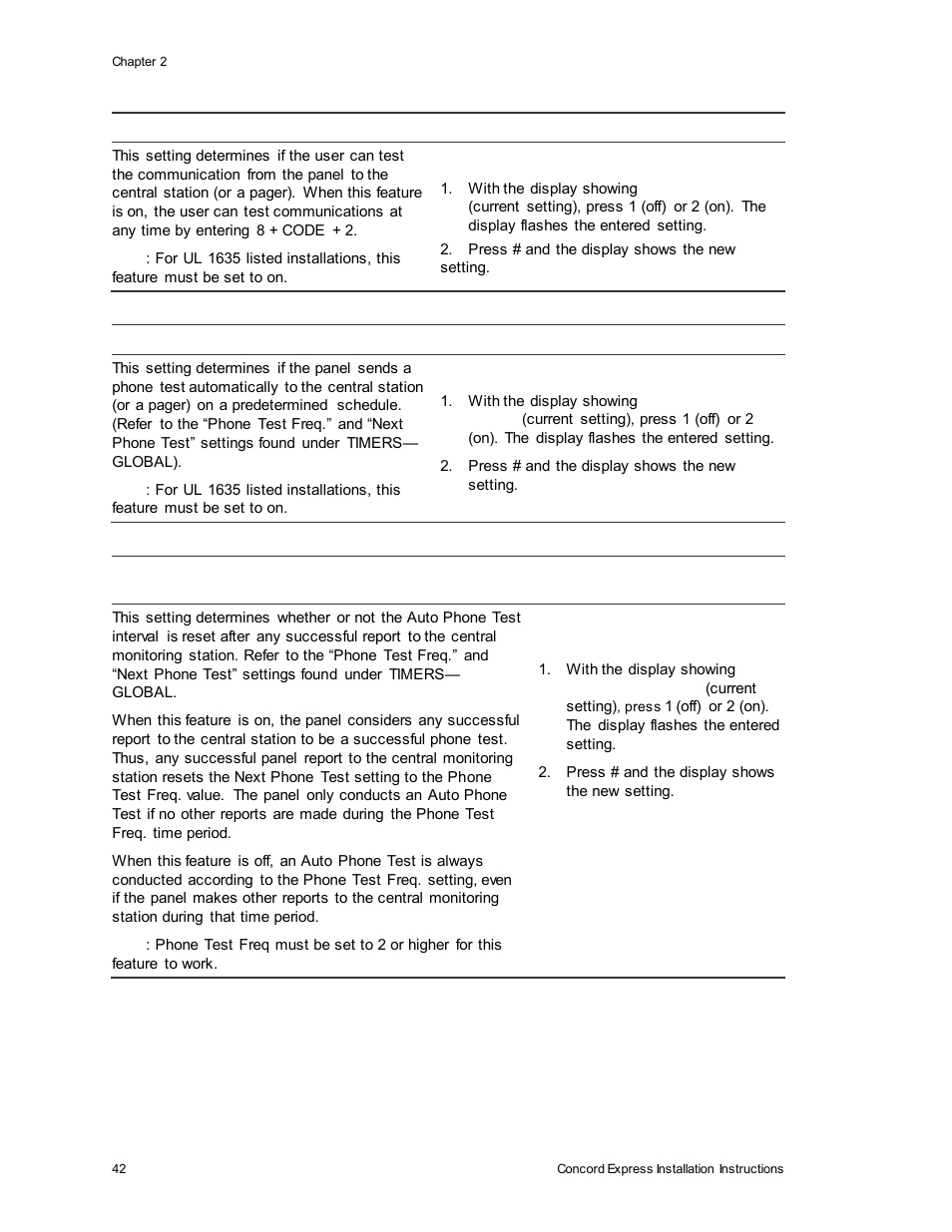 Interlogix Concord Express Installation Manual User Manual | Page 48 / 117