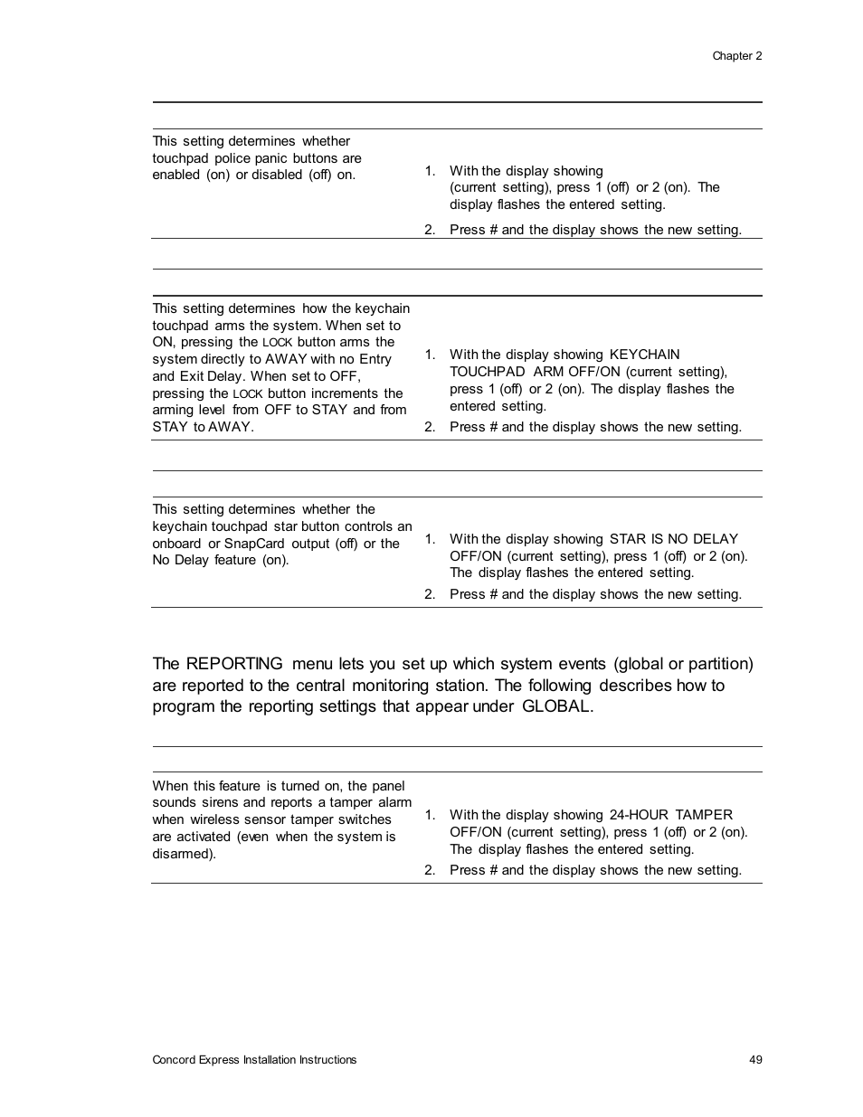 Interlogix Concord Express Installation Manual User Manual | Page 55 / 117