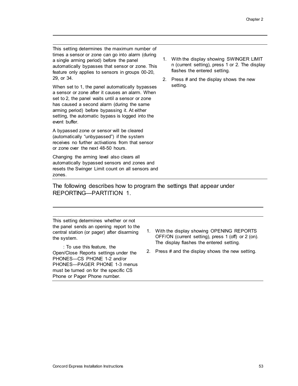 Interlogix Concord Express Installation Manual User Manual | Page 59 / 117