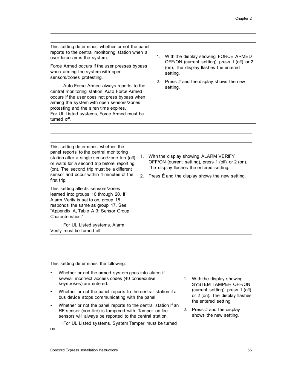 Interlogix Concord Express Installation Manual User Manual | Page 61 / 117