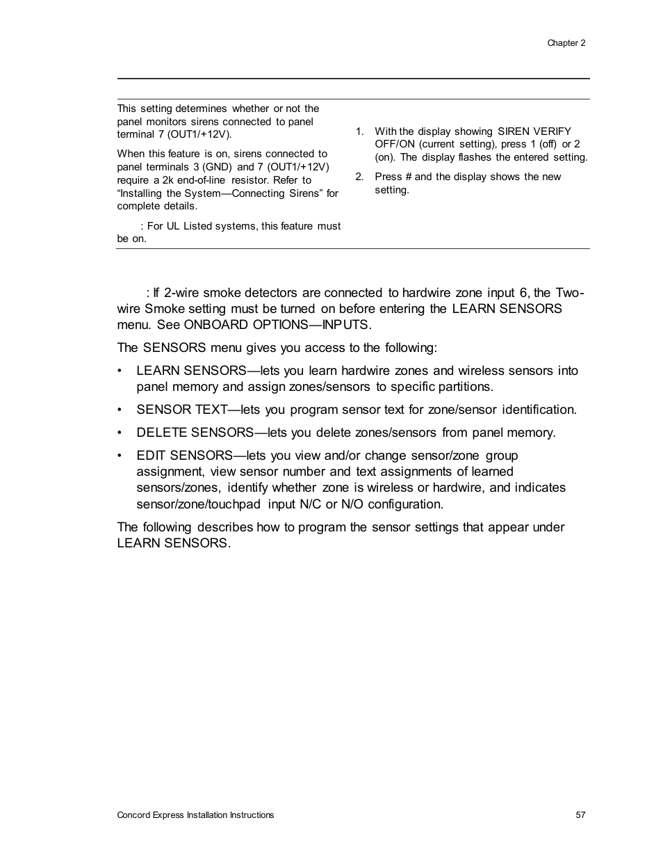 Interlogix Concord Express Installation Manual User Manual | Page 63 / 117