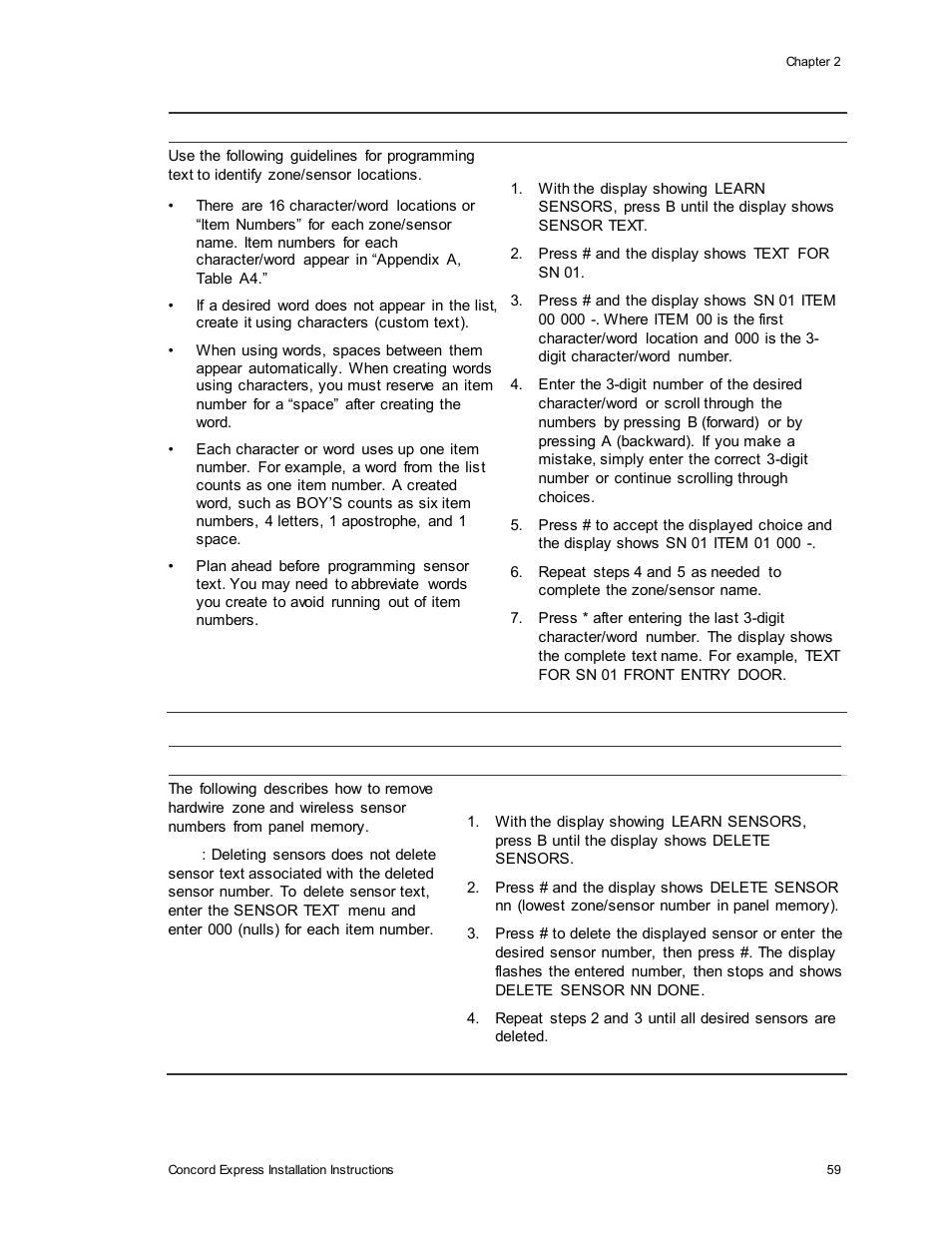 Interlogix Concord Express Installation Manual User Manual | Page 65 / 117