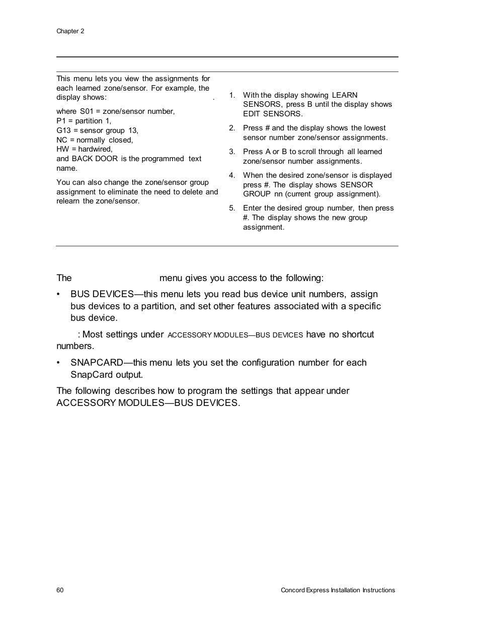 Interlogix Concord Express Installation Manual User Manual | Page 66 / 117