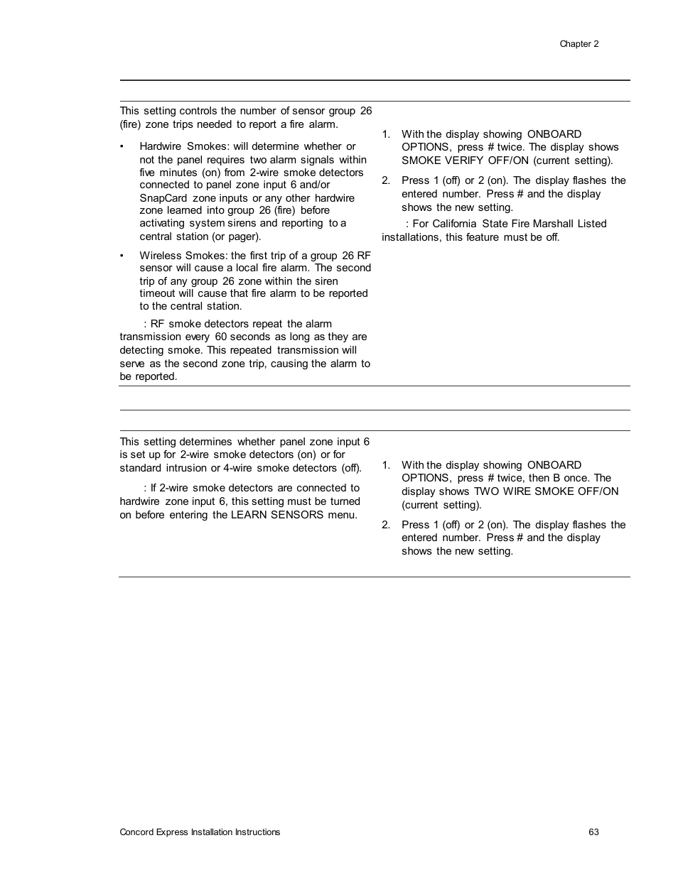Interlogix Concord Express Installation Manual User Manual | Page 69 / 117