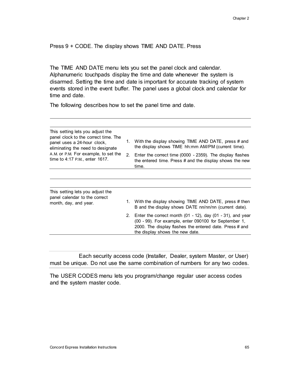 Interlogix Concord Express Installation Manual User Manual | Page 71 / 117