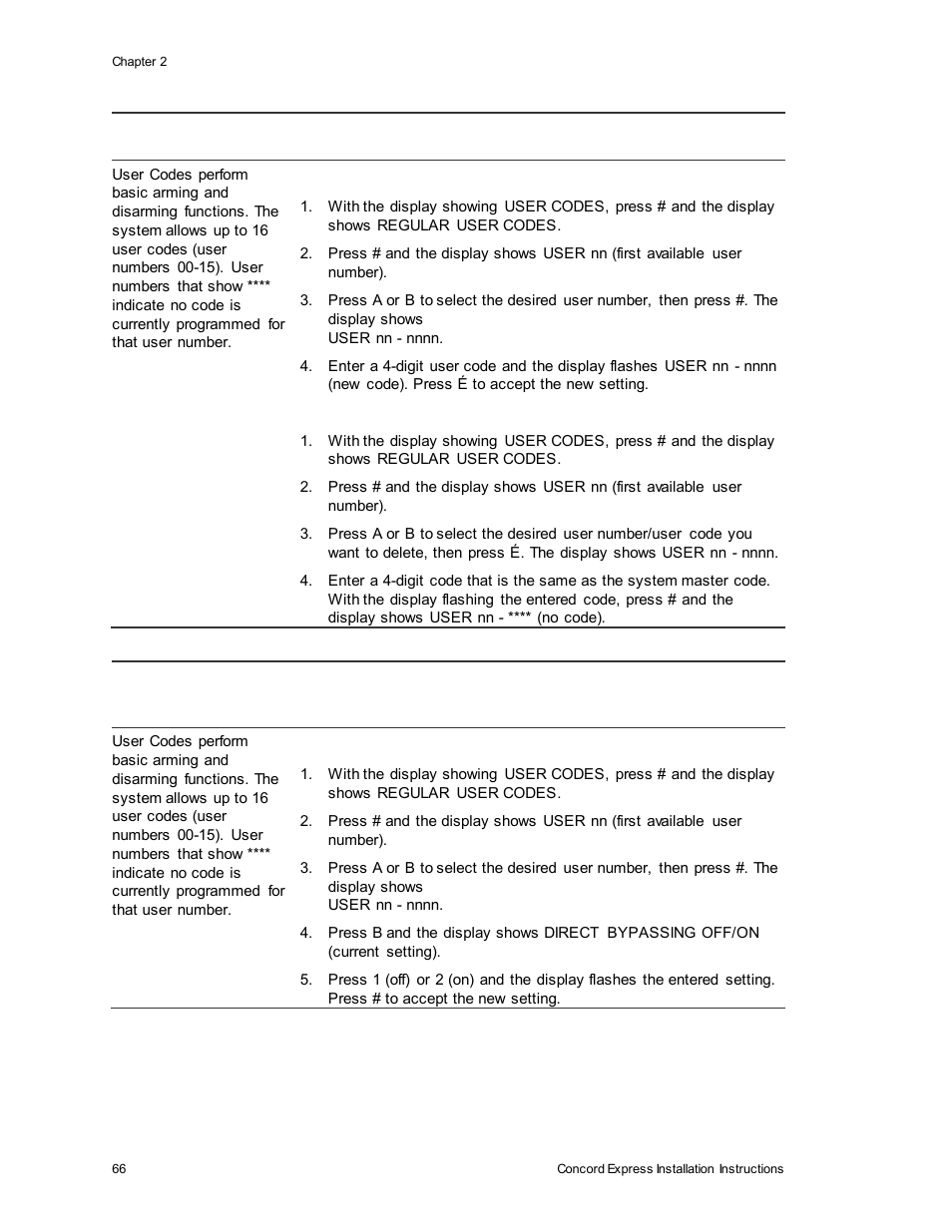 Interlogix Concord Express Installation Manual User Manual | Page 72 / 117