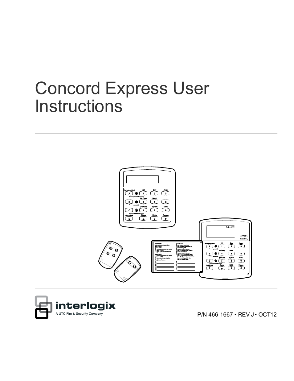 Interlogix Concord Express User Manual User Manual | 62 pages