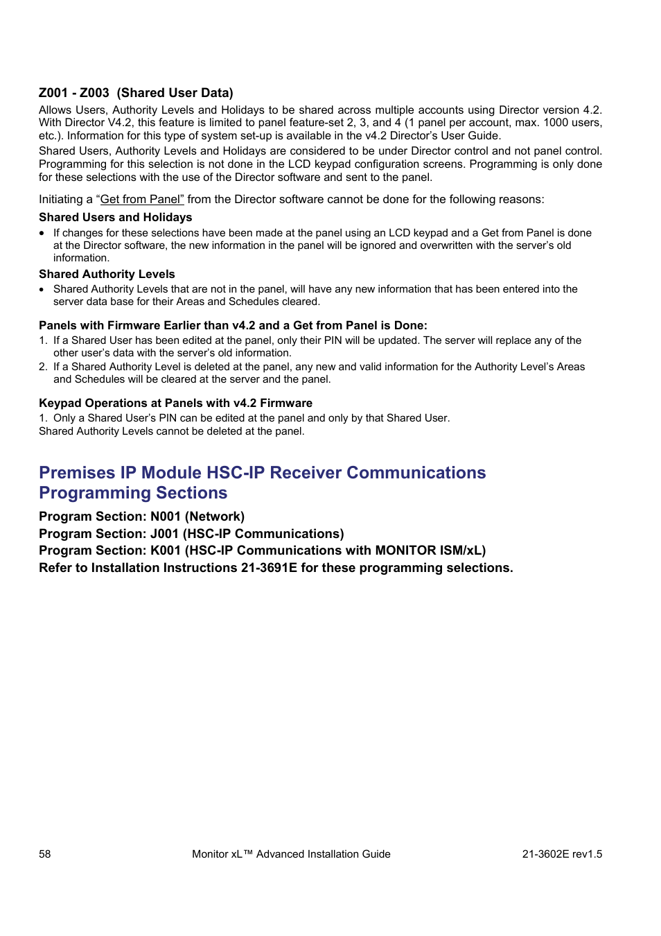 Interlogix Monitor XL Advanced Installation Guide User Manual | Page 64 / 76