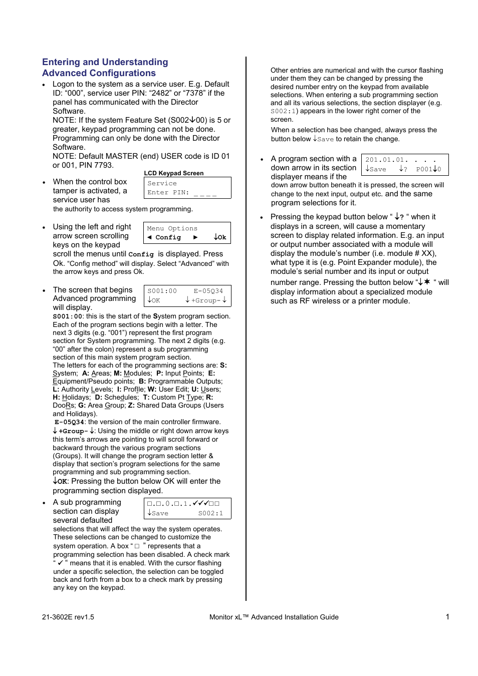 Interlogix Monitor XL Advanced Installation Guide User Manual | Page 7 / 76