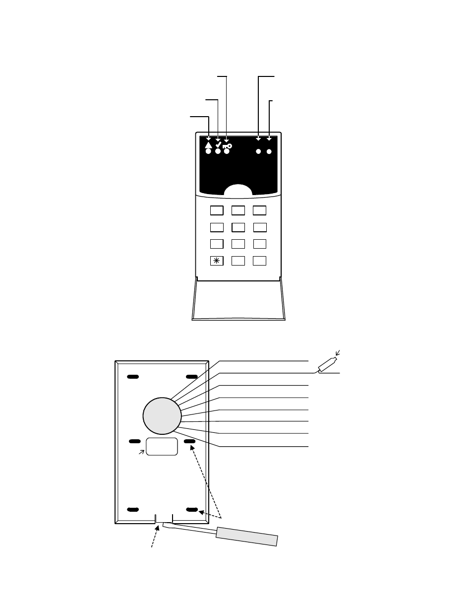 Suite security led keypads, 2 zone, Wiring | Interlogix Monitor XL Hardware Guide User Manual | Page 11 / 66