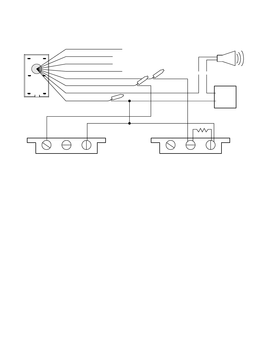 2 zone wiring | Interlogix Monitor XL Hardware Guide User Manual | Page 12 / 66