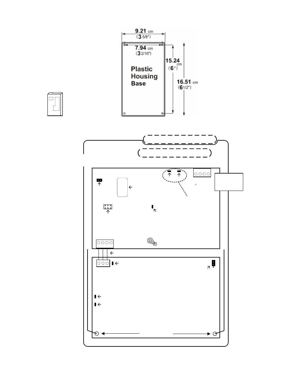 Version 2 wireless, Version 2 wireless module, North american module | Radio receiver board interface board | Interlogix Monitor XL Hardware Guide User Manual | Page 21 / 66