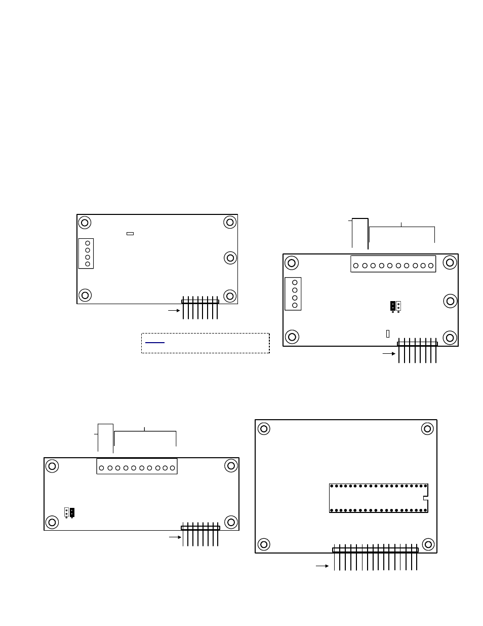 Modems, Feature expansion board, North american modem | World wide modem, Interface redcare, Stu interface redcare | Interlogix Monitor XL Hardware Guide User Manual | Page 53 / 66