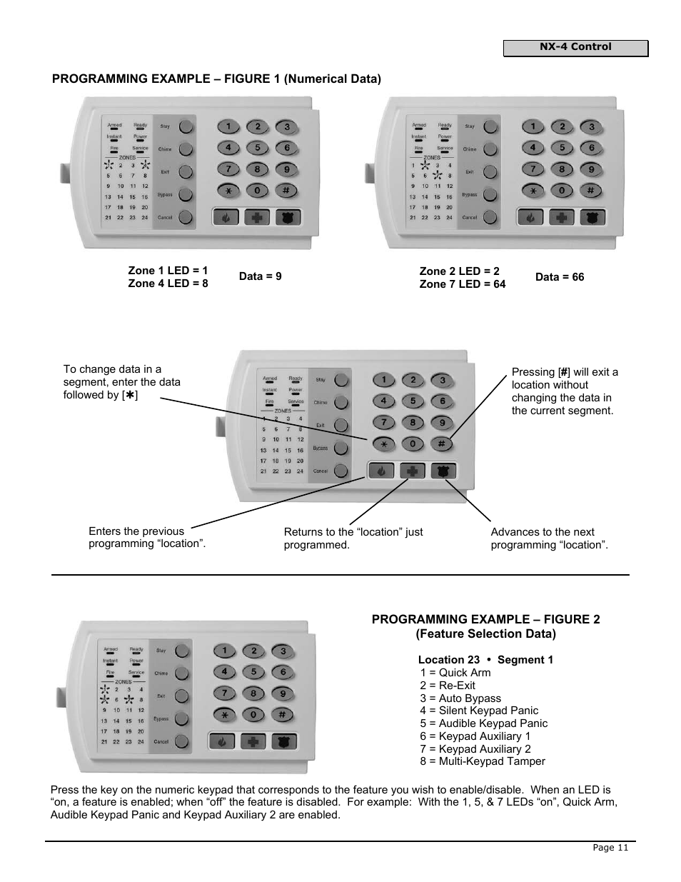 Interlogix NX-4 User Manual | Page 13 / 44