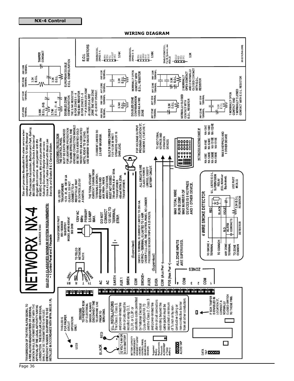 Interlogix NX-4 User Manual | Page 38 / 44
