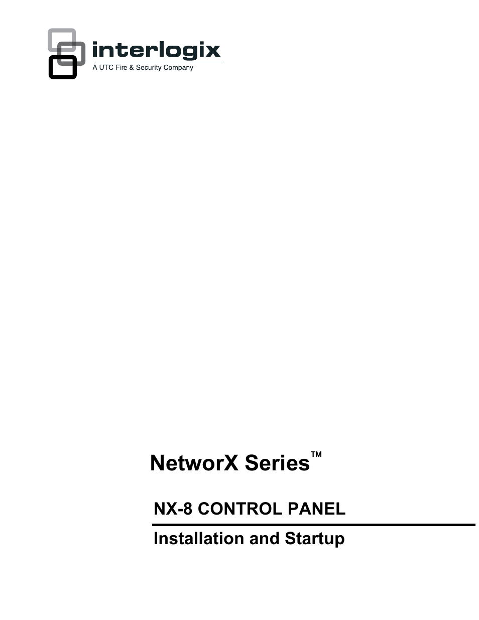 Interlogix NX-8 User Manual | 61 pages