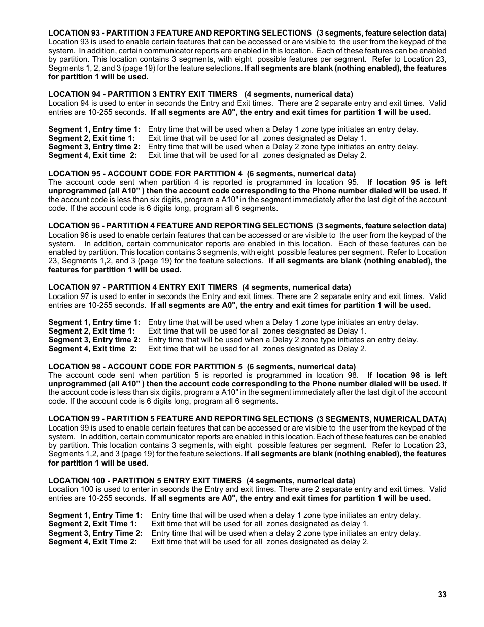 Interlogix NX-8 User Manual | Page 33 / 61