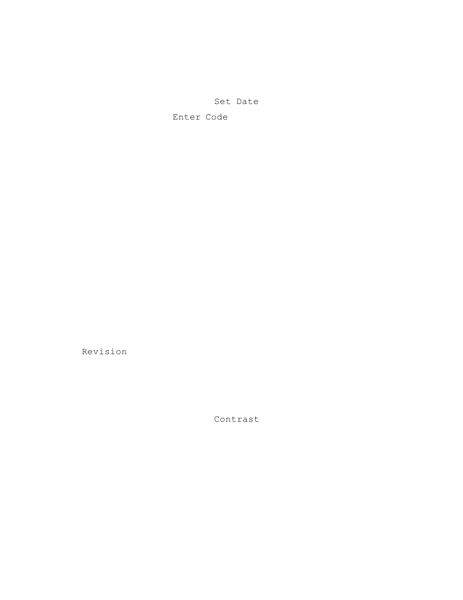 Revision, Contrast | Interlogix Simon XT Installation Manual User Manual | Page 41 / 74