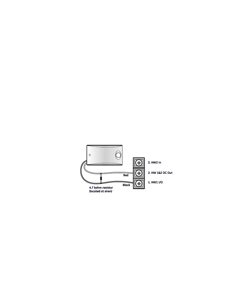 Ld105 hardwired interior siren, Hardwired contacts | Interlogix Simon XT Tabletop Installation Manual User Manual | Page 29 / 86