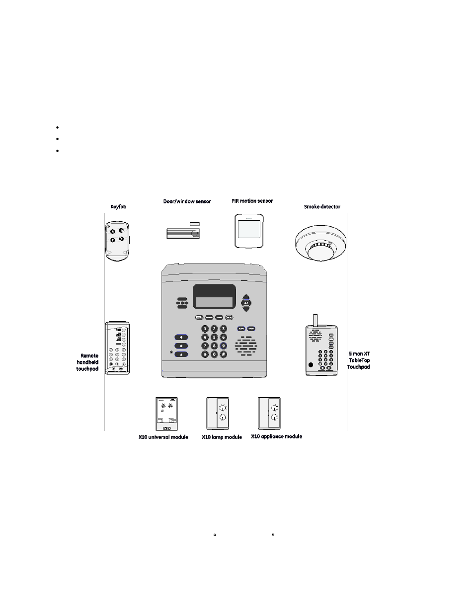 Product overview | Interlogix Simon XT Tabletop Installation Manual User Manual | Page 8 / 86