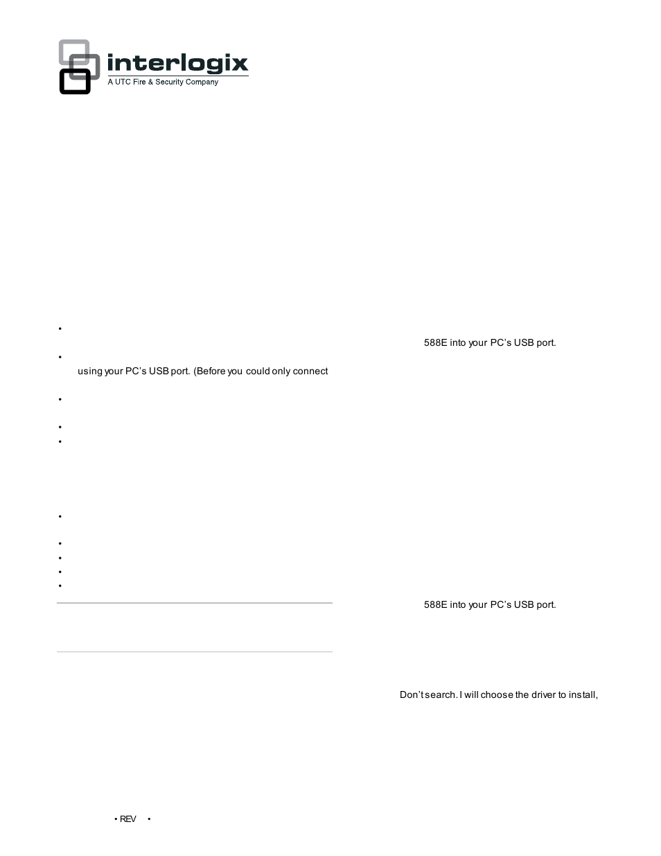 Interlogix NX-588E User Manual | 5 pages