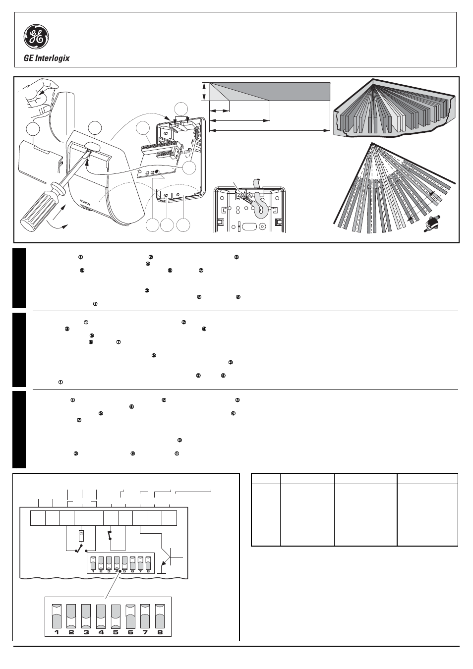 Interlogix AP950 User Manual | 4 pages