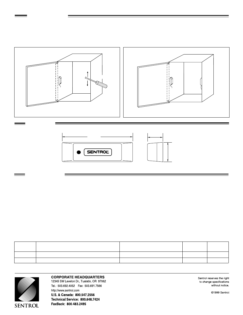 Interlogix 5422 User Manual | Page 2 / 2