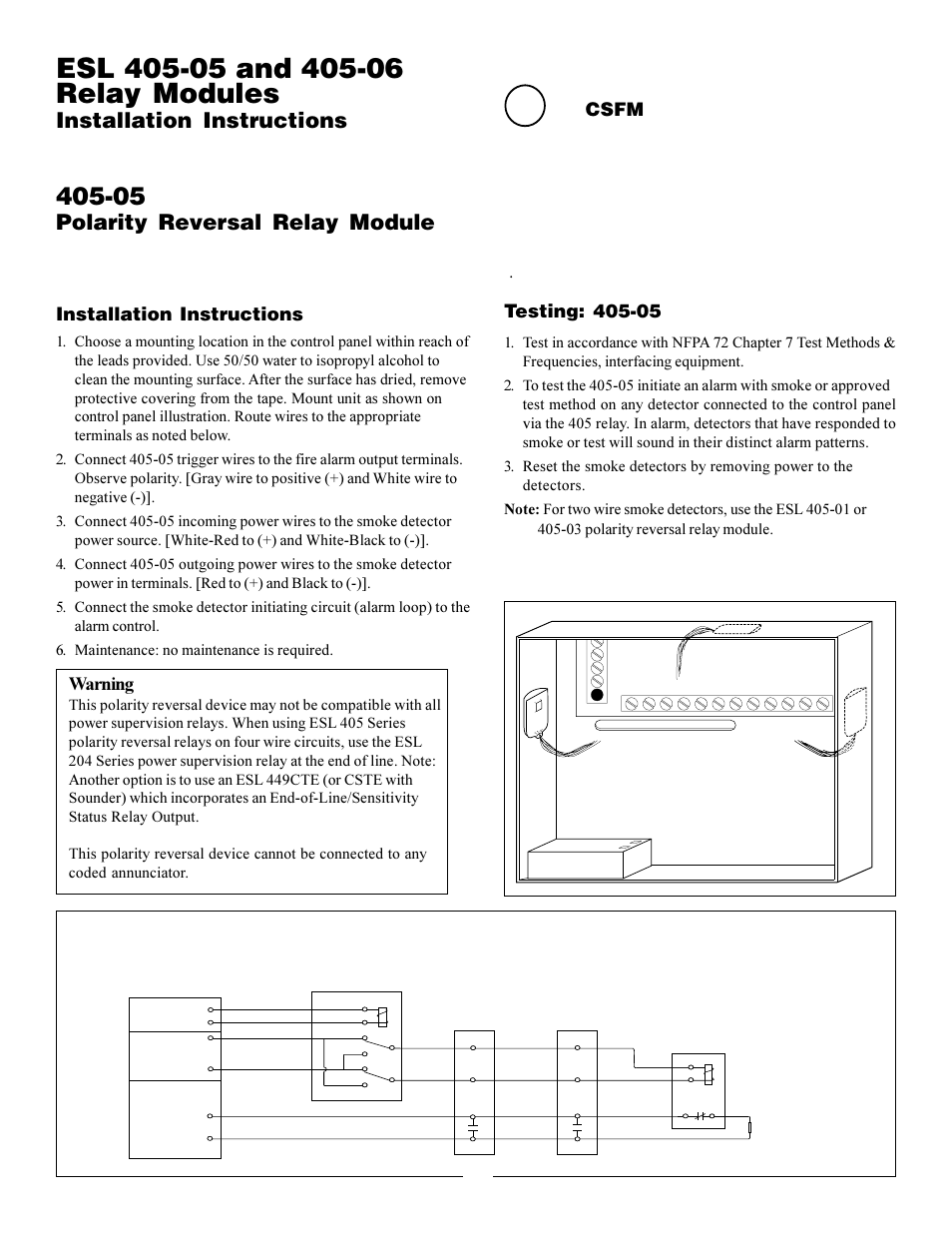 Interlogix ESL 500 Series User Manual | 2 pages