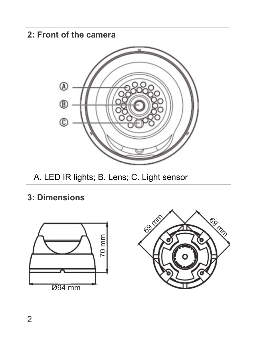 Interlogix TVD-5125TE-3 User Manual | Page 2 / 8