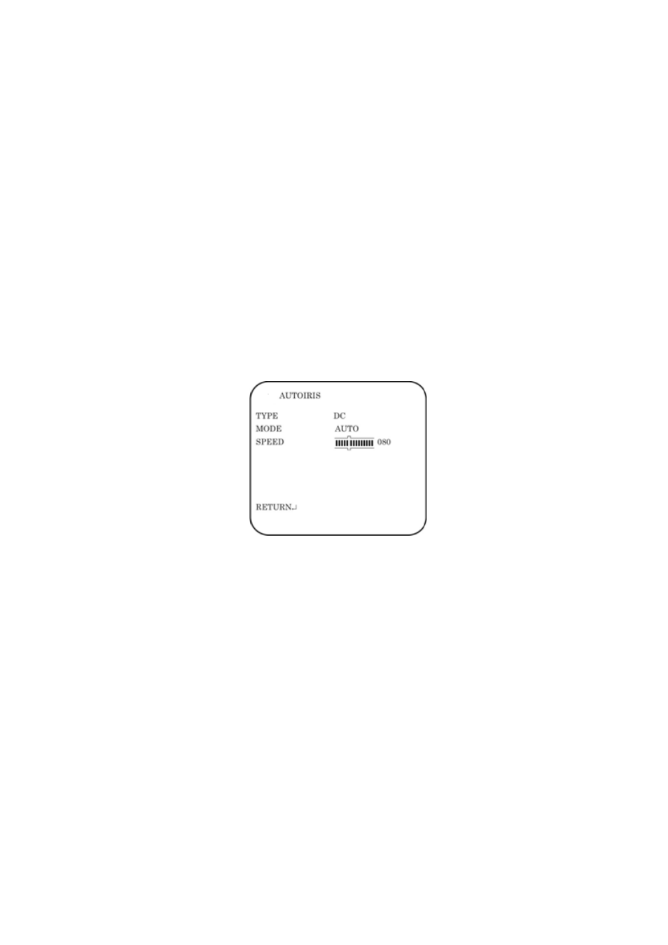Save changes, Select the lens type, Set shutter/agc | Interlogix TVD-6125VE-2 User Manual User Manual | Page 11 / 20