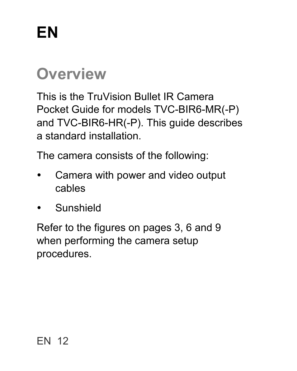 En overview | Interlogix TVC-BIR6-MR-HR User Manual | Page 14 / 60