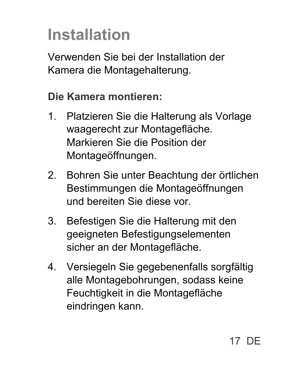 Installation | Interlogix TVC-BIR6-MR-HR User Manual | Page 19 / 60