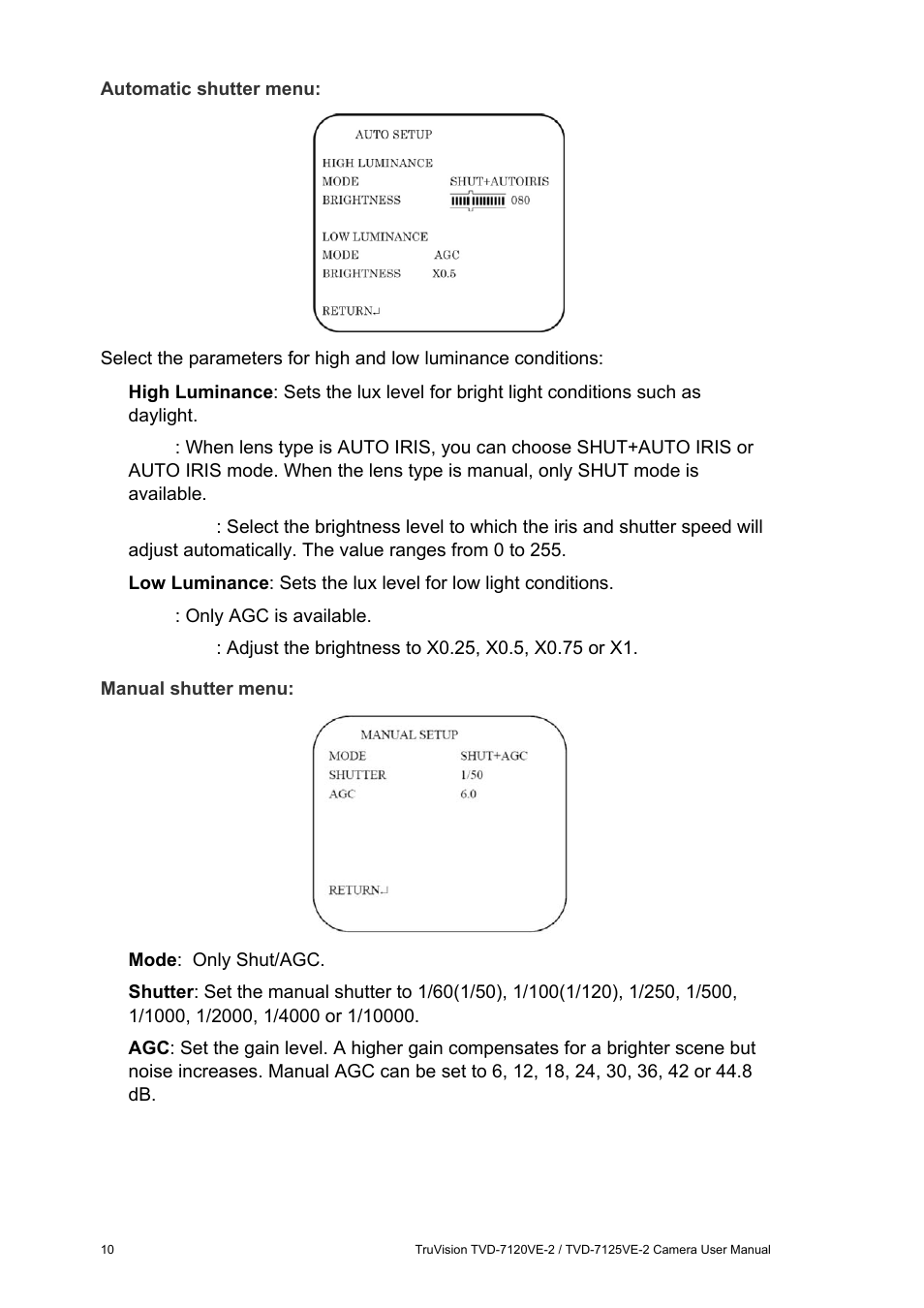 Interlogix TVD-7125VE-2 User Manual User Manual | Page 12 / 21